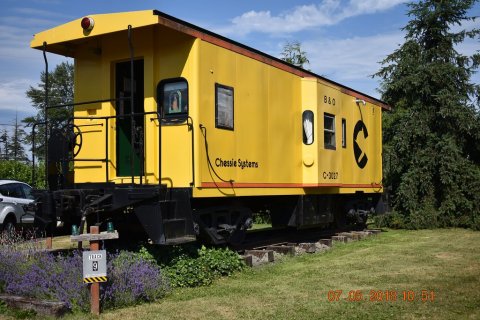 The Rooms At This Railroad-Themed Bed & Breakfast In Washington Are Actual Box Cars