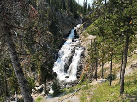 The Wyoming Trail That Leads To A Stairway Waterfall Is Heaven On Earth