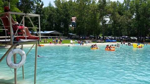 This Man Made Swimming Hole In Georgia Will Make You Feel Like A Kid On Summer Vacation