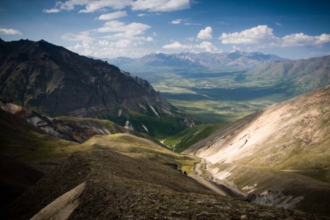 The Incredible Alaska Hiking Trail That Takes You Past Ancient Lava Flow