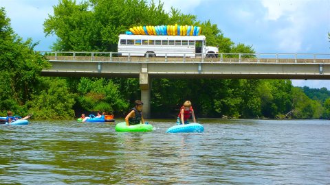 The River Campground In Iowa Where You’ll Have An Unforgettable Tubing Adventure