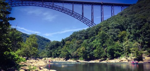 Travel 800 Feet To The Bottom Of The New River Gorge On This Scenic West Virginia Road