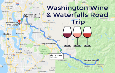 Take A Day Trip To The Best Wine And Waterfalls In Washington