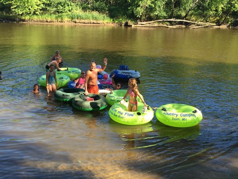 The River Campground In Minnesota Where You’ll Have An Unforgettable Tubing Adventure