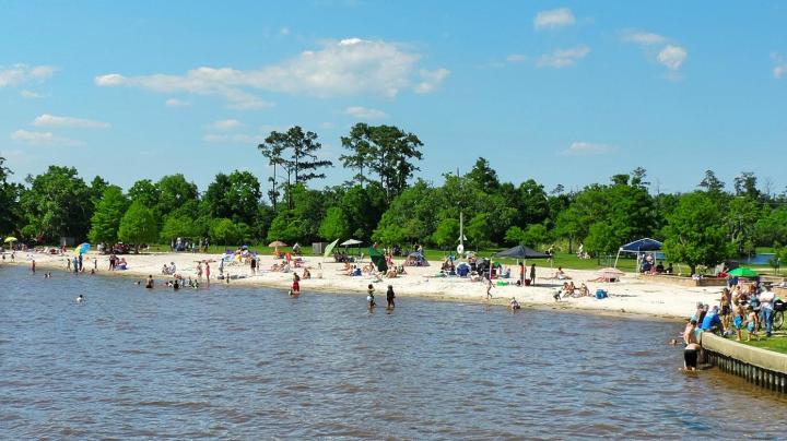 Beach Camping In Louisiana