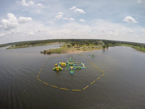 This Giant Inflatable Water Park In Oklahoma Proves There’s Still A Kid In All Of Us