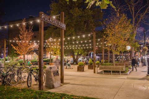 The New Town Square In Massachusetts Where There's Always Something Going On