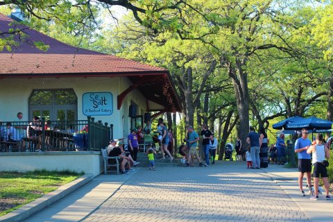 The Seafood Restaurant In Minnesota That Is Steps Away From A Beautiful Waterfall