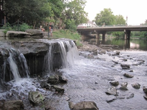 This Manmade Waterfall Park In Ohio Is A Best Kept Secret You'll Want To Explore