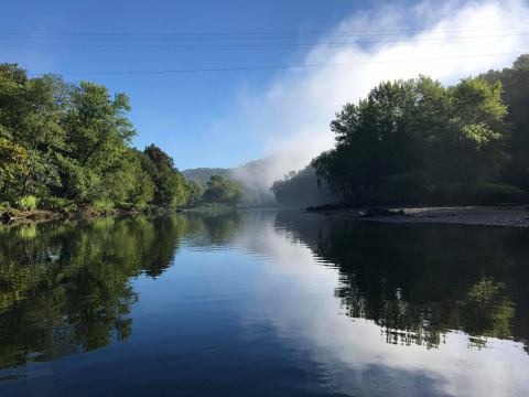 Get Away From It All At This Crystal Clear Lake Near Nashville