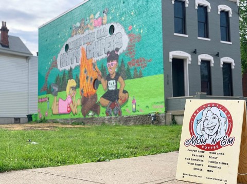 The 127-Year-Old House Turned Cafe In Cincinnati Where You Can Fuel Up On Both Coffee And Wine