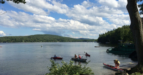 Visiting This One Mountain Lake In Massachusetts Is Like Experiencing A Dream