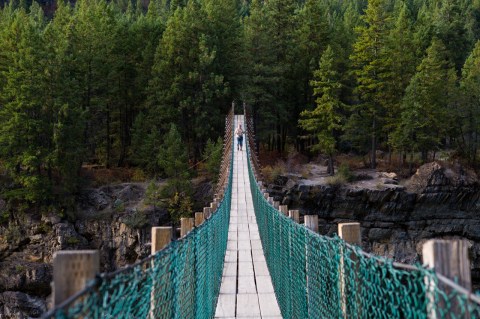 7 Out-Of-This World Hikes In Montana That Lead To Fairytale Foot Bridges