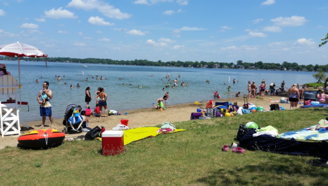 Get Away From It All At This Crystal Clear Lake Near Detroit