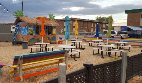 This Tropical-Themed Snow Shack In Utah Will Make You Feel Like You've Been Transported To The Islands