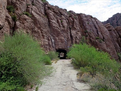 This Arizona Hike Leads Straight To An Abandoned Tunnel