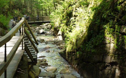 The Hike To This New Hampshire Waterfall Is Short And Sweet