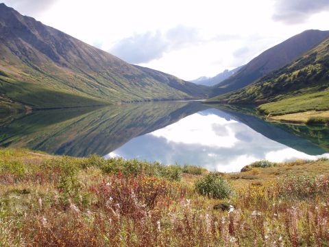 This Exhilarating Hike Takes You To The Most Crystal Blue Lake In Alaska