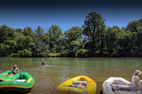 The River Campground In Oklahoma Where You’ll Have An Unforgettable Tubing Adventure