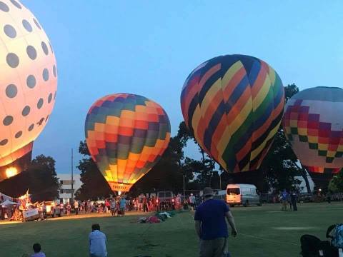 This Hot Air Balloon Glow And Festival In Oklahoma Will Light Up Your Summer