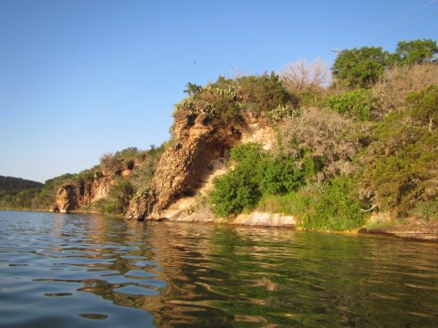 Get Away From It All At This Crystal Clear Lake Near Austin