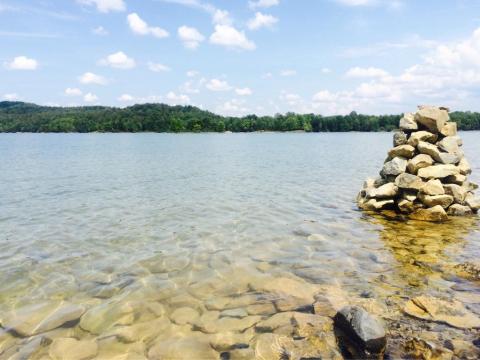 Get Away From It All At This Crystal Clear Lake In West Virginia