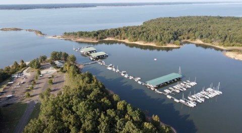 Get Away From It All At This Crystal Clear Lake In Mississippi