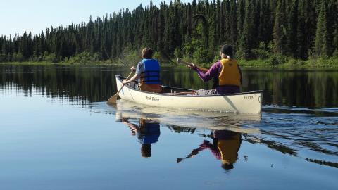 Most People Don't Know You Can Canoe Through A Wildlife Refuge Right Here In Alaska