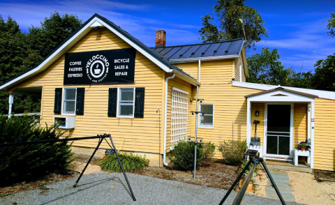 This Bicycle-Themed Coffee Shop In Maryland Is Off The Chain