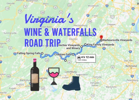 Take A Day Trip To The Best Wine And Waterfalls In Virginia