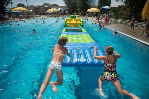 This Giant Inflatable Water Park In South Dakota Proves There’s Still A Kid In All Of Us