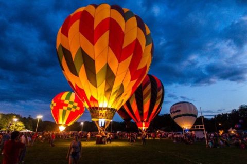 This Magical Hot Air Balloon Glow In Connecticut Will Light Up Your Summer