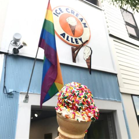 You Need To Visit This Zany Massachusetts Ice Cream Shop That Used To Be A Bowling Alley