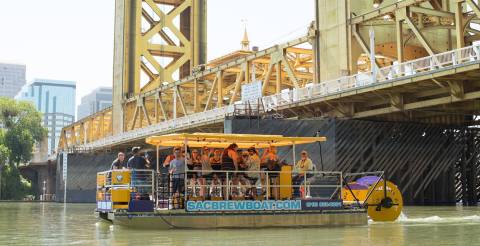 Take A Ride On Northern California's Brew Boat To Really Make Your Summer Epic