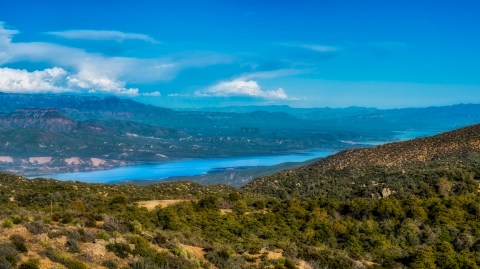 Get Away From It All At This Crystal Clear Lake In Arizona