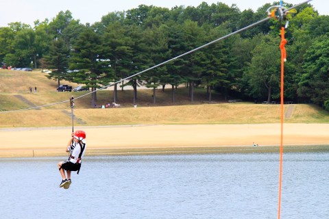 The Longest Zip Line In Michigan Will Take You On A 1,400-Foot Ride