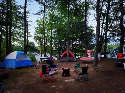 Your Whole Family Will Love This Secluded Waterfront Campground In Maine