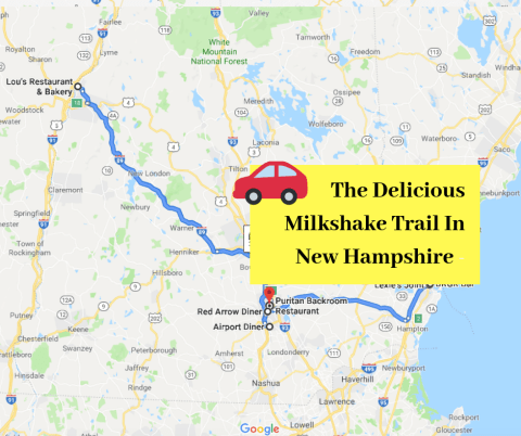 The New Hampshire Milkshake Trail That’s Perfect For A Summer Day Trip