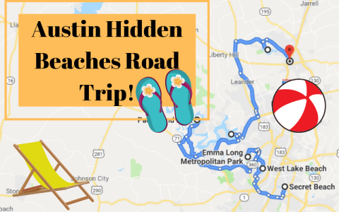 The Hidden Beaches Road Trip That Will Show You Austin Like Never Before