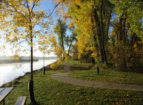 The One Park In North Dakota With Camping, Historic Houses, Trails, And A Trolley Truly Has It All