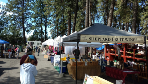 You Could Spend Hours At This Giant Outdoor Marketplace In Idaho