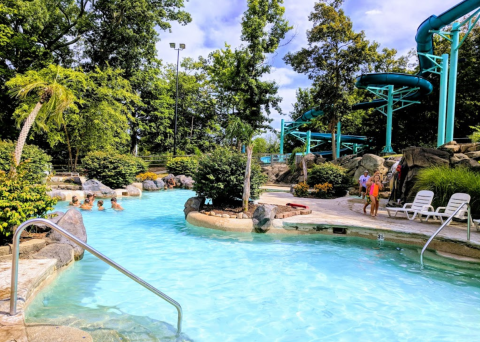 This Man-Made Swimming Hole Near Cincinnati Will Make You Feel Like A Kid On Summer Vacation