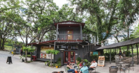 Cool Off With A Frozen Wine Slushie At The Deep Water Vineyard In South Carolina