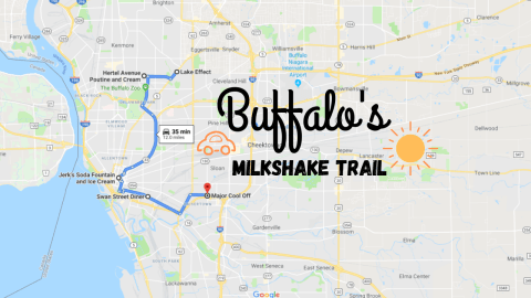 This Milkshake Trail Through Buffalo Is Perfect For A Summer Day Trip