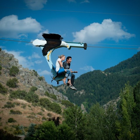 The One Of A Kind Zip Line Roller Coaster You'll Want To Ride In Oklahoma