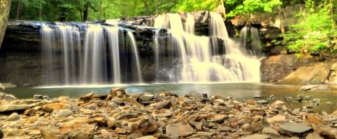 This Short 1/4-Mile Trail In West Virginia Leads To An Exquisite Waterfall