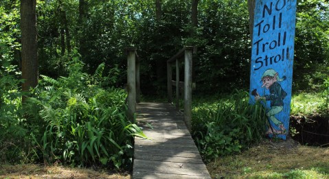 Take A Stroll With Trolls On This Enchanting Nature Trail In Nebraska