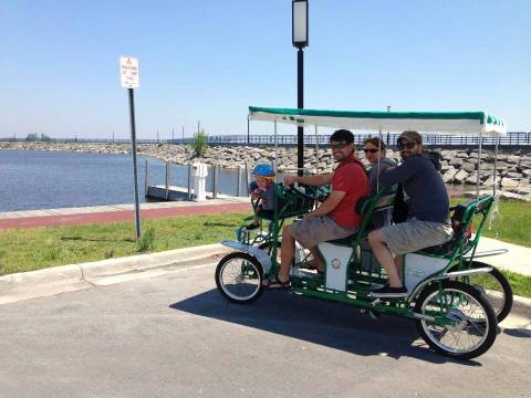 The Waterfront Trail In Michigan Where City And Scenery Meet