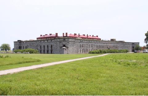 Take A Ferry Back In Time When You Visit This Civil War Prison Island In Delaware