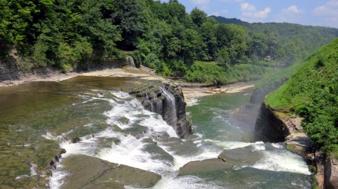 The Magical Waterfall Campground Near Buffalo That's Unforgettable